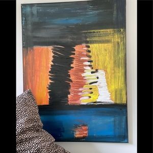 Original Abstract Acrylic Painting
